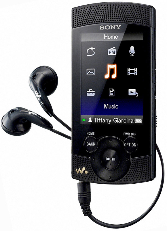 MP3-плеер SONY NWZ-S544 8GB Black Объём памяти 8 Гб