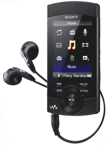 MP3-плеєр SONY NWZ-S545 16GB Black