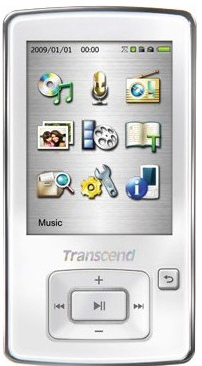 MP3-плеер TRANSCEND T-Sonic 870 8G White