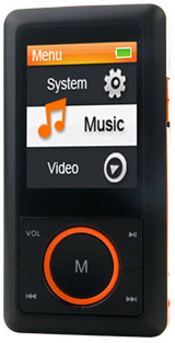 MP3-плеер ORION MV-180BO (8GB) оранжевый