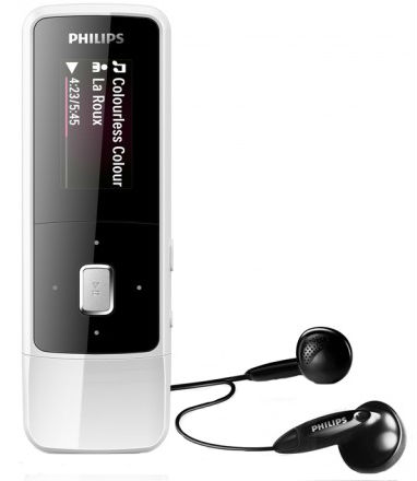 MP3 плеєр PHILIPS SA3MXX04K/02 Об'єм пам'яті 4 Гб