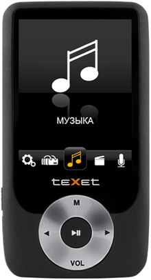 MP3-плеер TEXET T-795 4Gb (black)