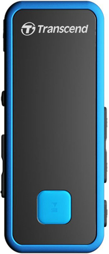 MP3-плеєр TRANSCEND MP350 8G Blue Тип екрана білий монохромний OLED