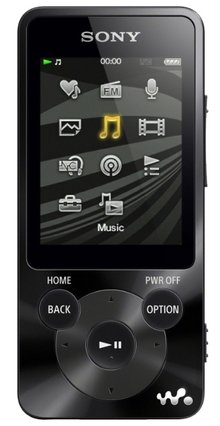 МP3-плеер SONY NWZ-E583B Black