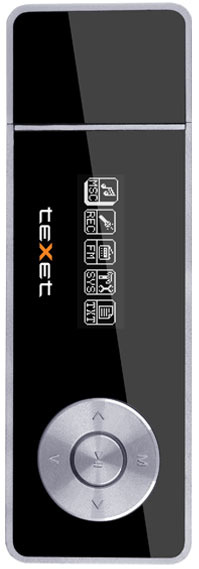 MP3-плеер TEXET T-160 8 Gb (black)