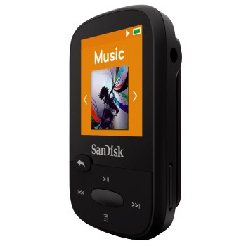 MP3-плеер SANDISK Sansa Clip Sport 8 Gb Black (SDMX24-008G-G46K) Объём памяти 8 Гб