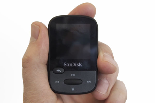 MP3-плеер SANDISK Sansa Clip Sport 8 Gb Black (SDMX24-008G-G46K) ЖК дисплей 1.44