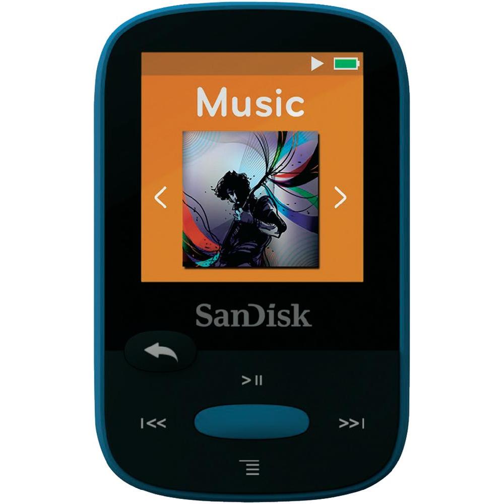 MP3-плеєр SANDISK Sansa Clip Sport 8 Gb Blue (SDMX24-008G-G46B)