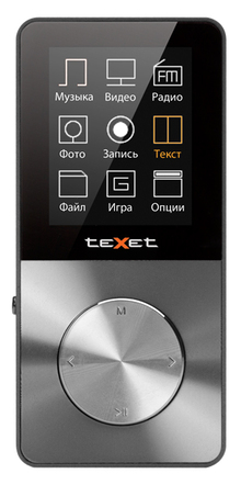 MP3-плеер TEXET T-60 8GB Grey