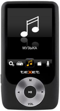 МP3 плеер TEXET T-79 8 Gb Black