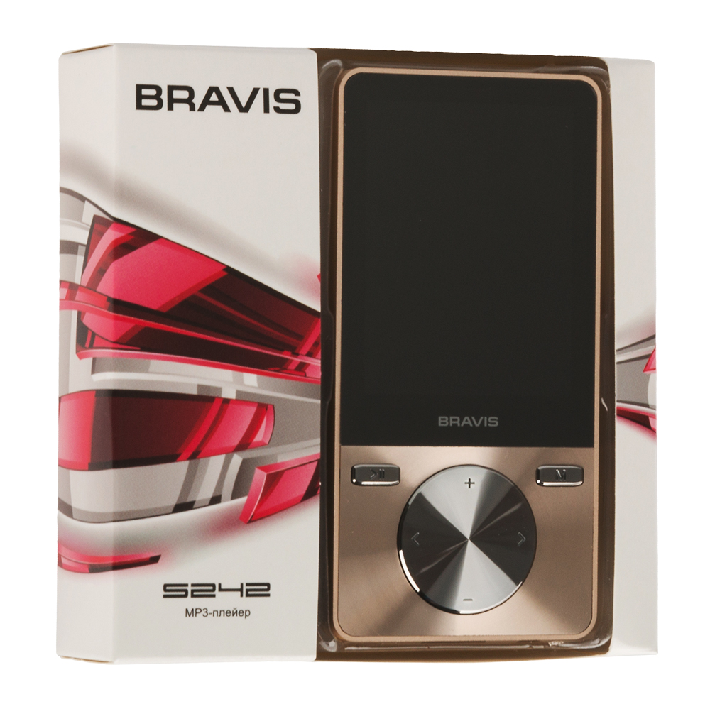 MP3-плеер BRAVIS S242 Gold FM-тюнер False