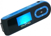 MP3 плеер QUMO CONNECT 4GB Black Blue