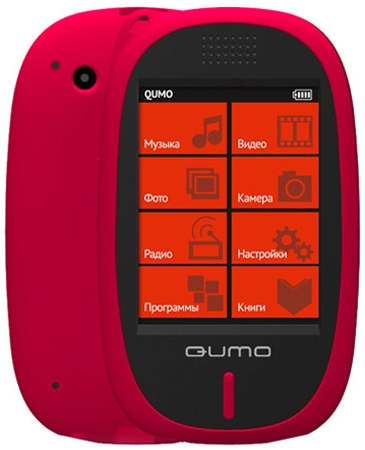 MP3-плеер QUMO SENS 4Gb Red