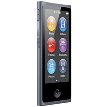 MP3-плеер APPLE A1446 iPod nano 16GB Space Gray (MKN52QB/A)