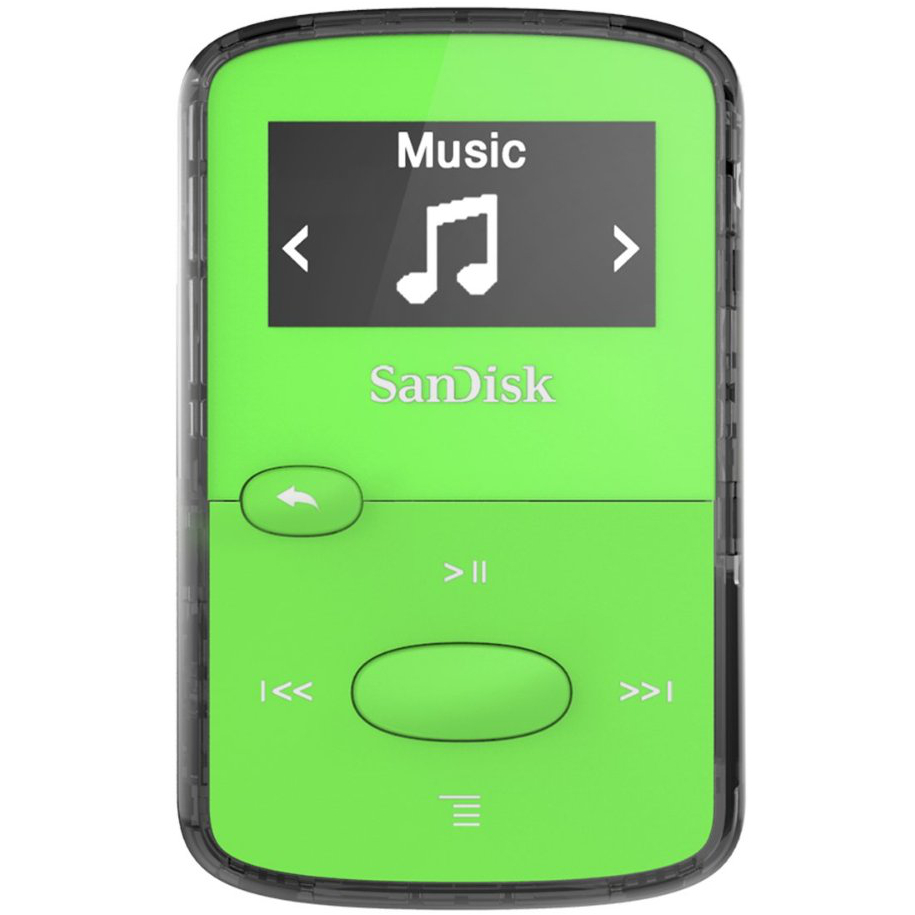 MP3-плеєр SANDISK Sansa Clip JAM 8GB (SDMX26-008G-G46G) Green