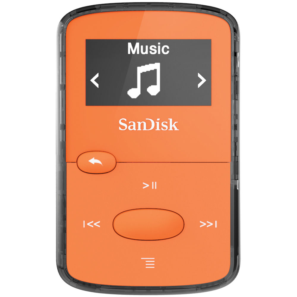 MP3-плеер SANDISK Sansa Clip JAM 8GB (SDMX26-008G-G46O) Orange