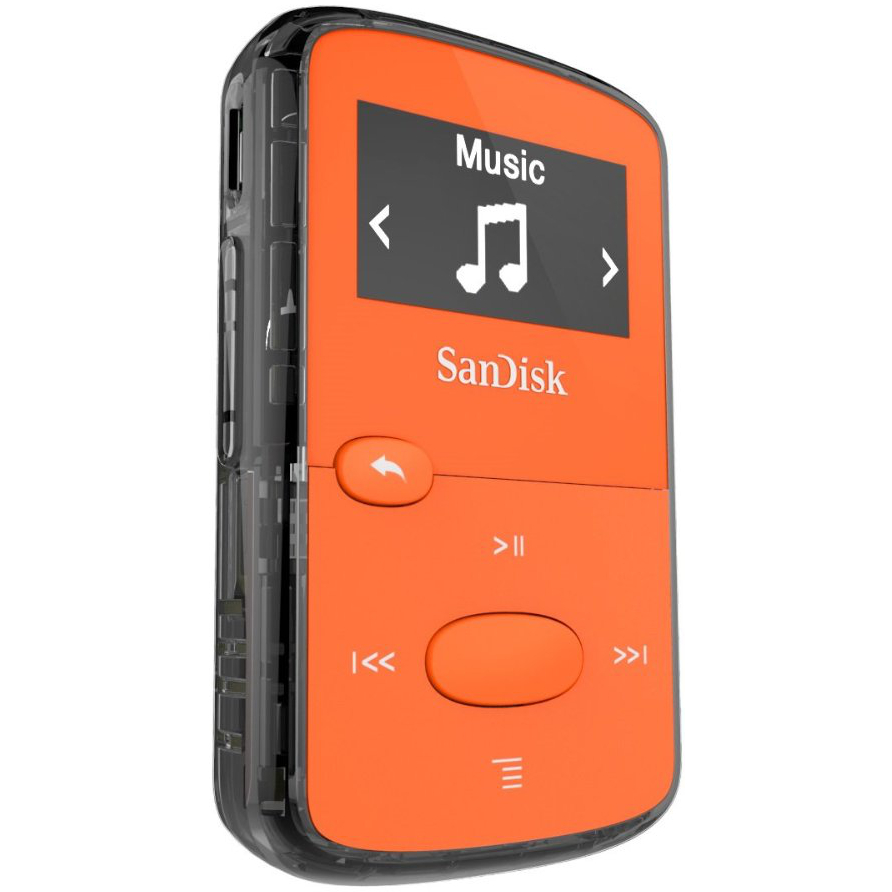 MP3-плеер SANDISK Sansa Clip JAM 8GB (SDMX26-008G-G46O) Orange Объём памяти 8 Гб