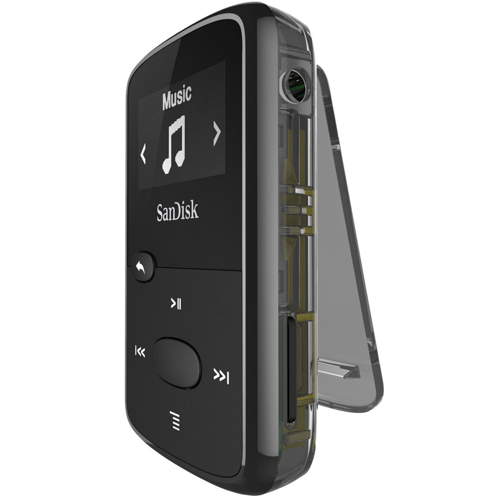 MP3-плеер SANDISK Sansa Clip JAM 8GB Black (SDMX26-008G-G46K) Разрешение экрана 128 x 64