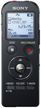 Диктофон цифровий SONY ICD-UX532B 2GB IC Recorder