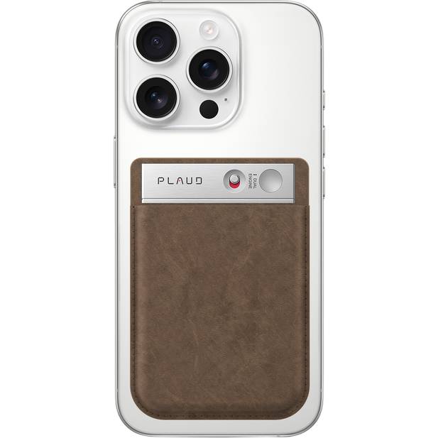 Фото Магнитный чехол PLAUD AI Note Brown (PLD-Case-BR)