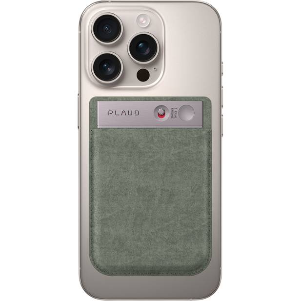 Фото Магнитный чехол PLAUD AI Note Green (PLD-Case-GE)