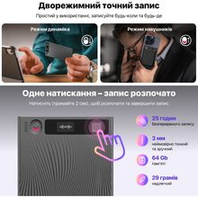Диктофон MOBVOI TicNote з АІ (NE-79)