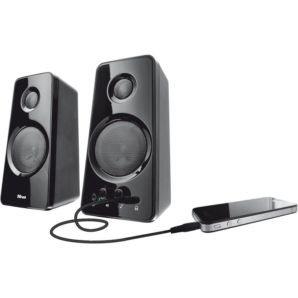 Колонки TRUST Tytan Speaker Set Black (21560) Загальна вихідна потужність 18