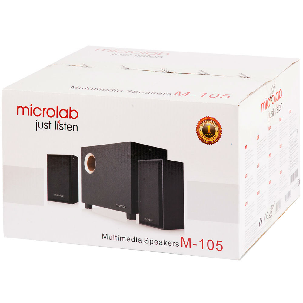 Колонки MICROLAB M-105 Потужність фронтальних колонок 5