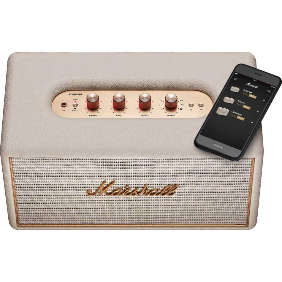 Колонки MARSHALL Louder Speaker Stanmore Wi-Fi Cream (4091907) Потужність сабвуфера 50