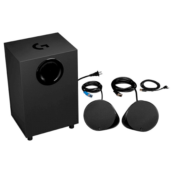 Колонки LOGITECH G560 Lightsync PC Gaming Speakers (980-001301) Загальна вихідна потужність 120