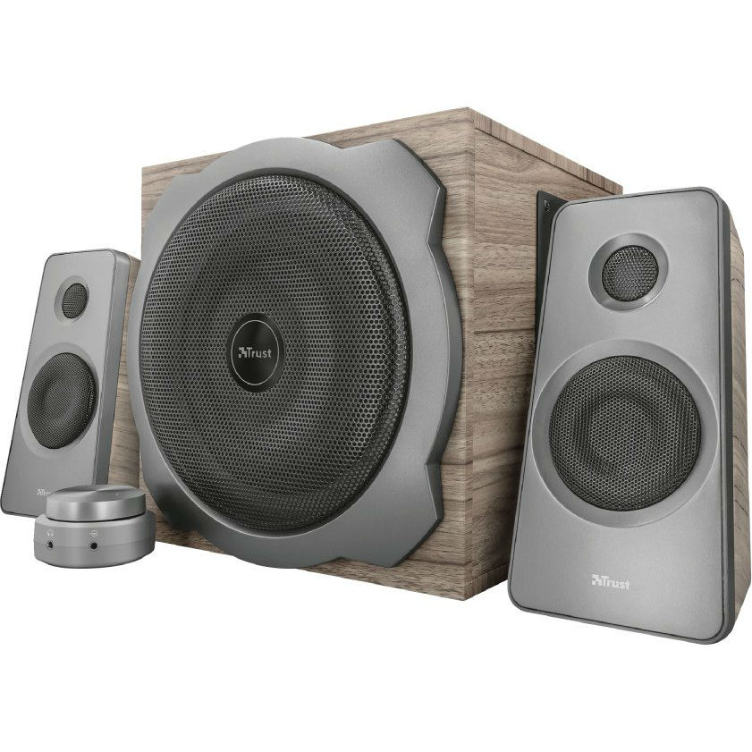 

Колонки TRUST Tytan 2.1 Speaker set wood (23290), Tytan 2.1 Speaker set