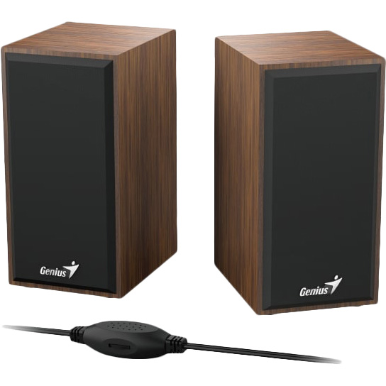 Колонки GENIUS SP-HF180 USB, Wood (31730029400) Общая выходная мощность 6