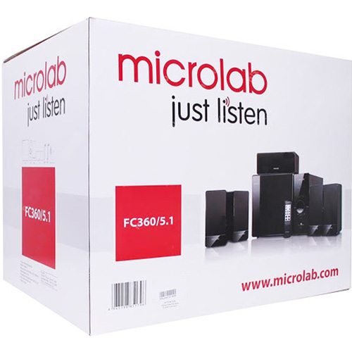 Внешний вид Колонки MICROLAB FC360/5.1 Black