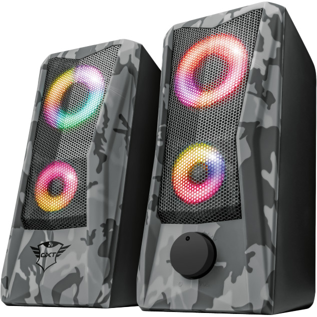 Колонки TRUST GXT 606 Javv RGB-Illuminated 2.0 Speaker Set (23379)