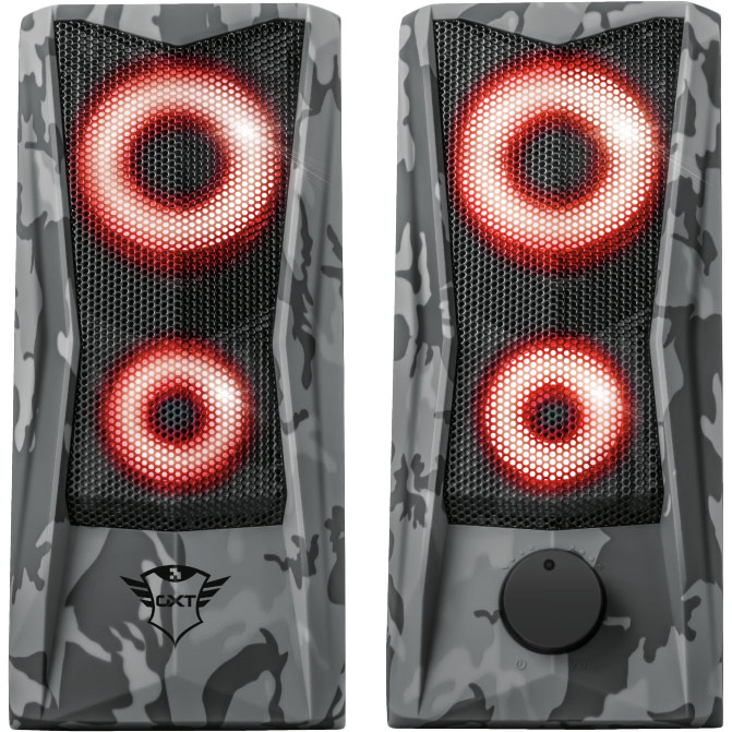 Колонки TRUST GXT 606 Javv RGB-Illuminated 2.0 Speaker Set (23379) Потужність колонок 12