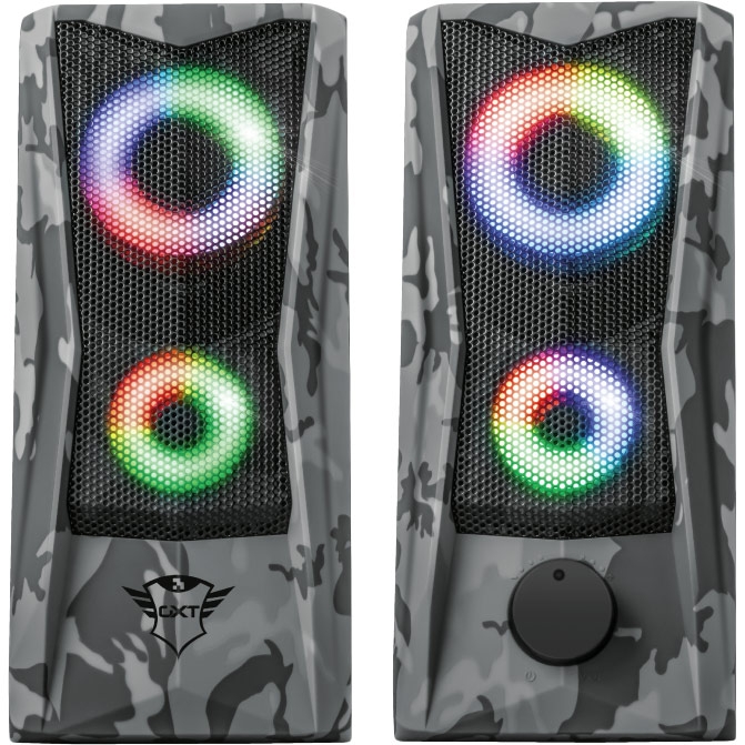 Колонки TRUST GXT 606 Javv RGB-Illuminated 2.0 Speaker Set (23379) Частотний діапазон 160 - 20000