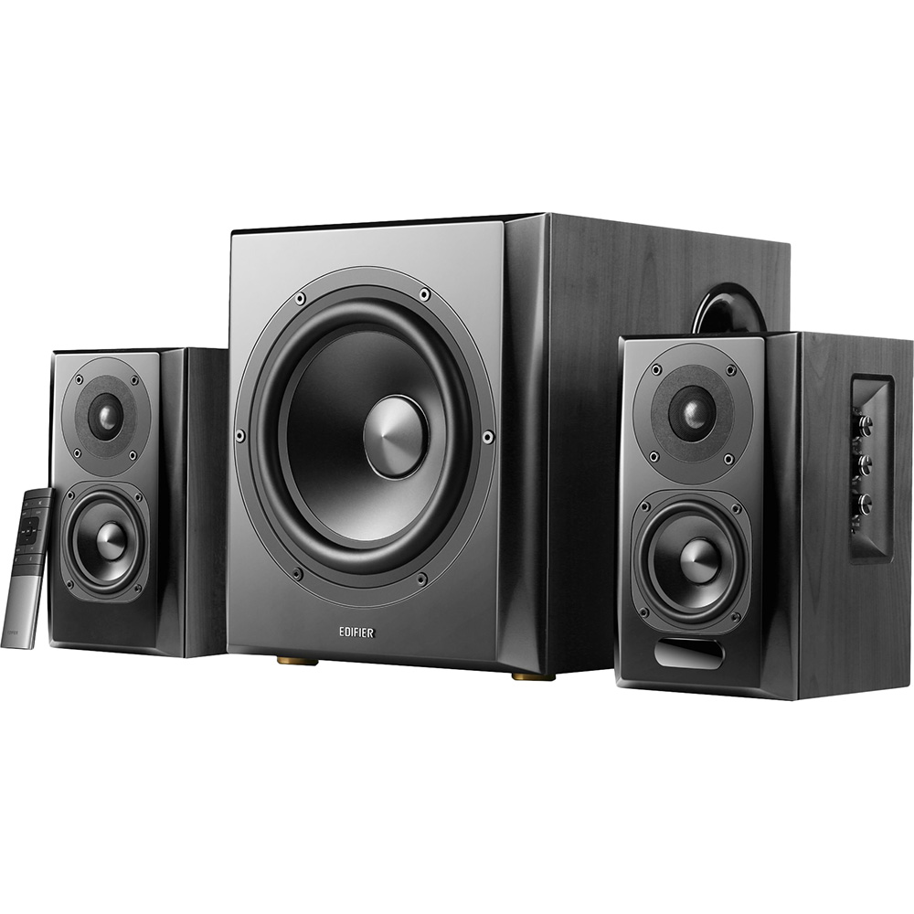 Колонки EDIFIER S351DB Black 2.1 (S351DB) Общая выходная мощность 150