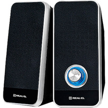 Колонки REAL EL S-80 USB Black (EL121100005)