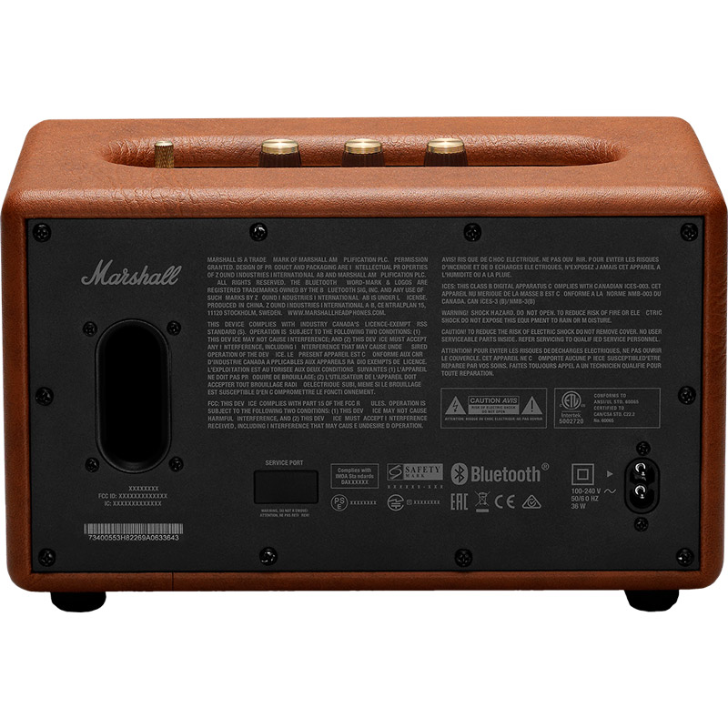 Колонки MARSHALL Acton II Bluetooth Brown (1002765) Загальна вихідна потужність 60