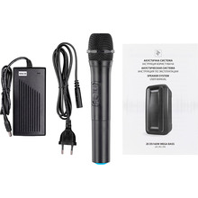 Колонки 2E DS160W Mega Bass Wireless Mic Black (2E-DS160WBK)