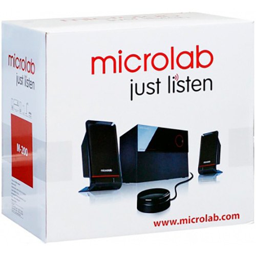 Колонки MICROLAB 2.1 M-200 Общая выходная мощность 40