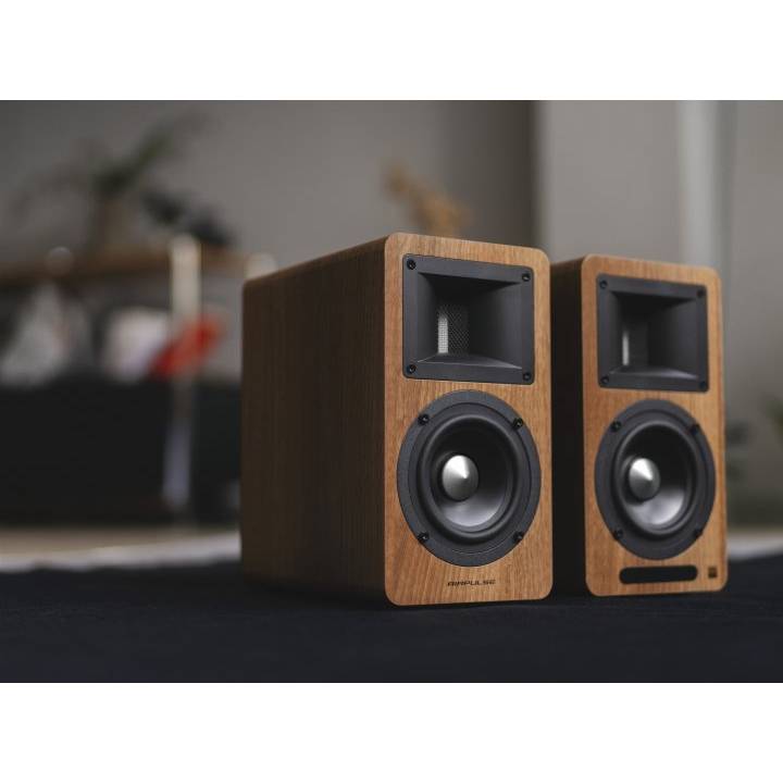 Колонки EDIFIER AirPulse A80 Brown 2.0 100W Bluetooth (AirPulseA80Brown) Управление регулятор громкости