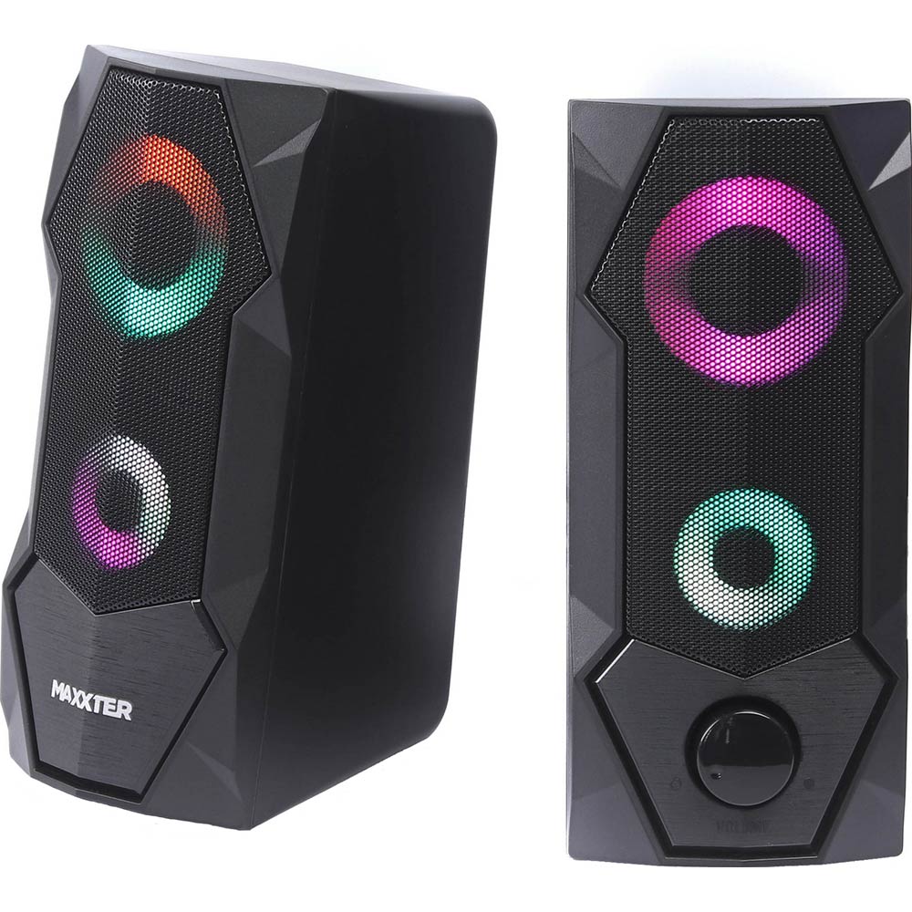 

Колонки MAXXTER CSP-U002RGB Black, CSP-U002RGB