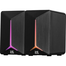 Колонки 2E GAMING Speakers SG300 2.0 RGB 3.5mm Black (2E-SG300B)