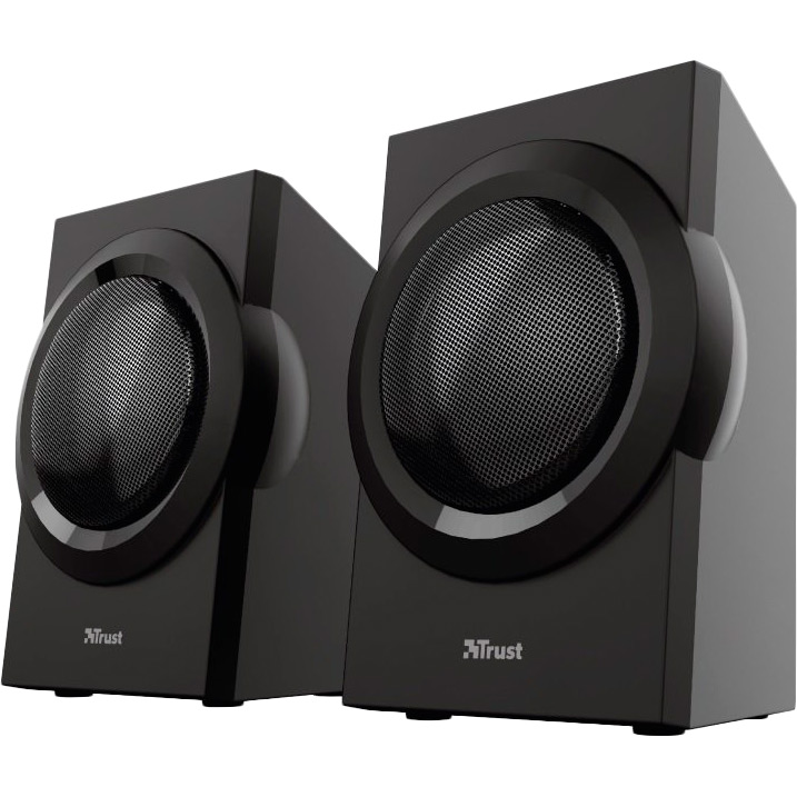 Колонки TRUST 2.1 Yuri Speaker Set Black (23696) Загальна вихідна потужність 60