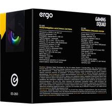 Колонки ERGO ES-260 USB Black