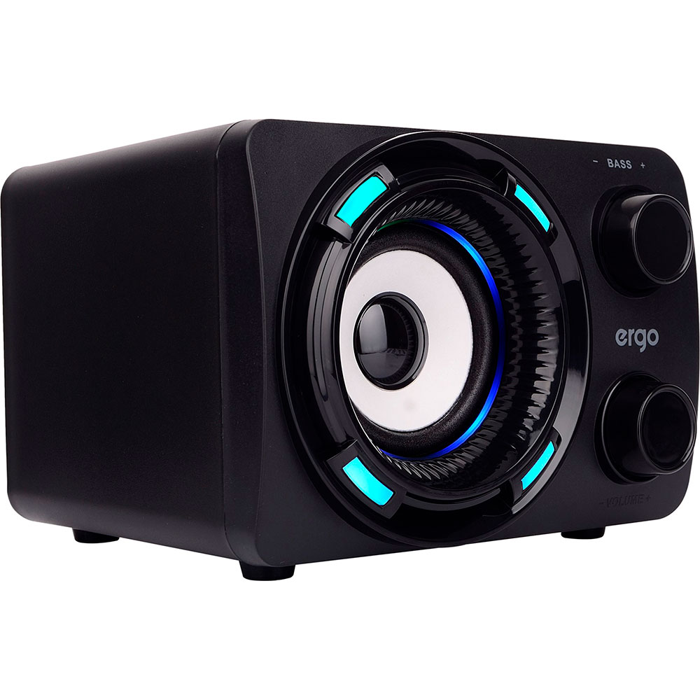 Колонки Ergo ES-290 USB 2.1 Black Мощность колонок 6