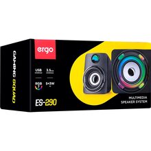 Колонки Ergo ES-290 USB 2.1 Black