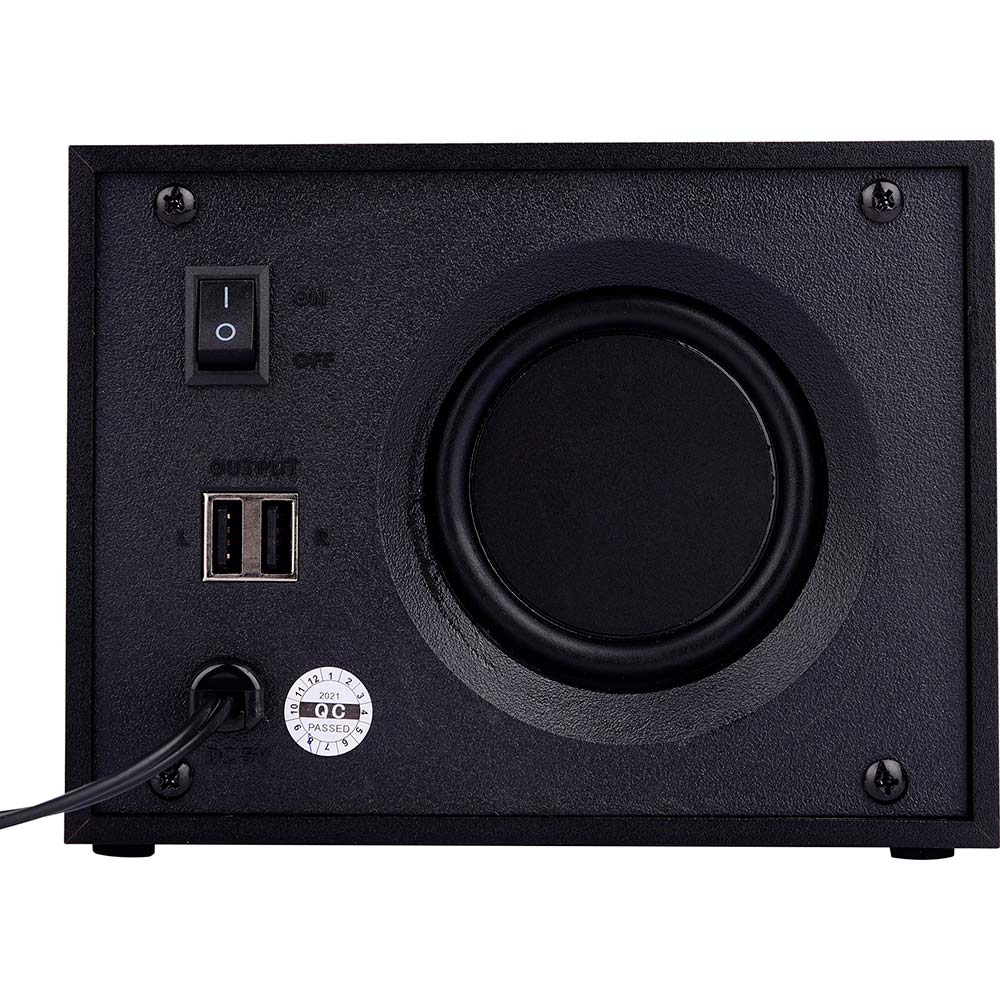 Колонки Ergo ES-287 USB 2.1 Black Мощность колонок 6