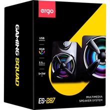 Колонки Ergo ES-287 USB 2.1 Black